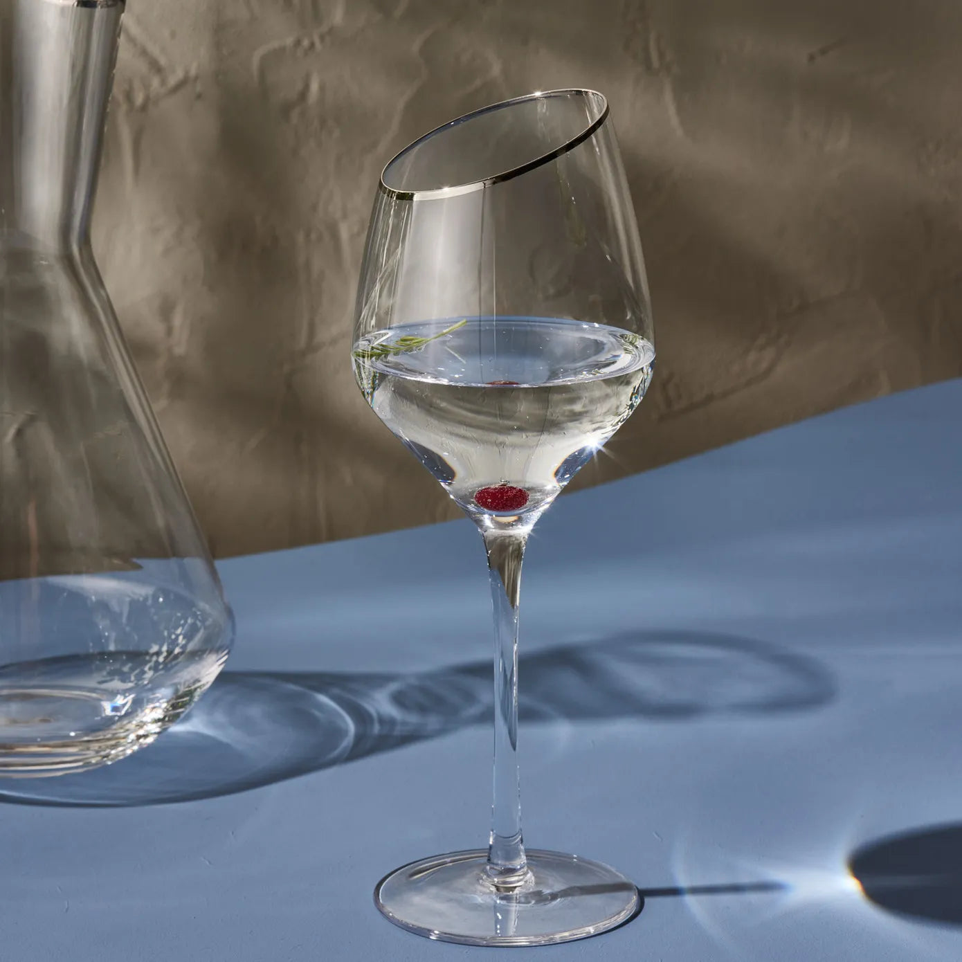 KARACA AURORA 25-Piece Gold Glass Set – Luxury Elegance