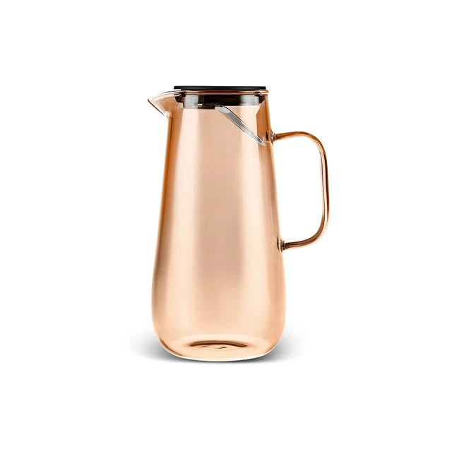 طقم كاراجا بارما إبريق و6 كاسات – 7 قطع كهرماني أنيق