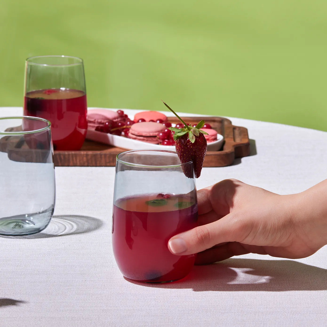 Karaca Parma 7-Piece Carafe & Glass Set, Blue – Elegant Serving