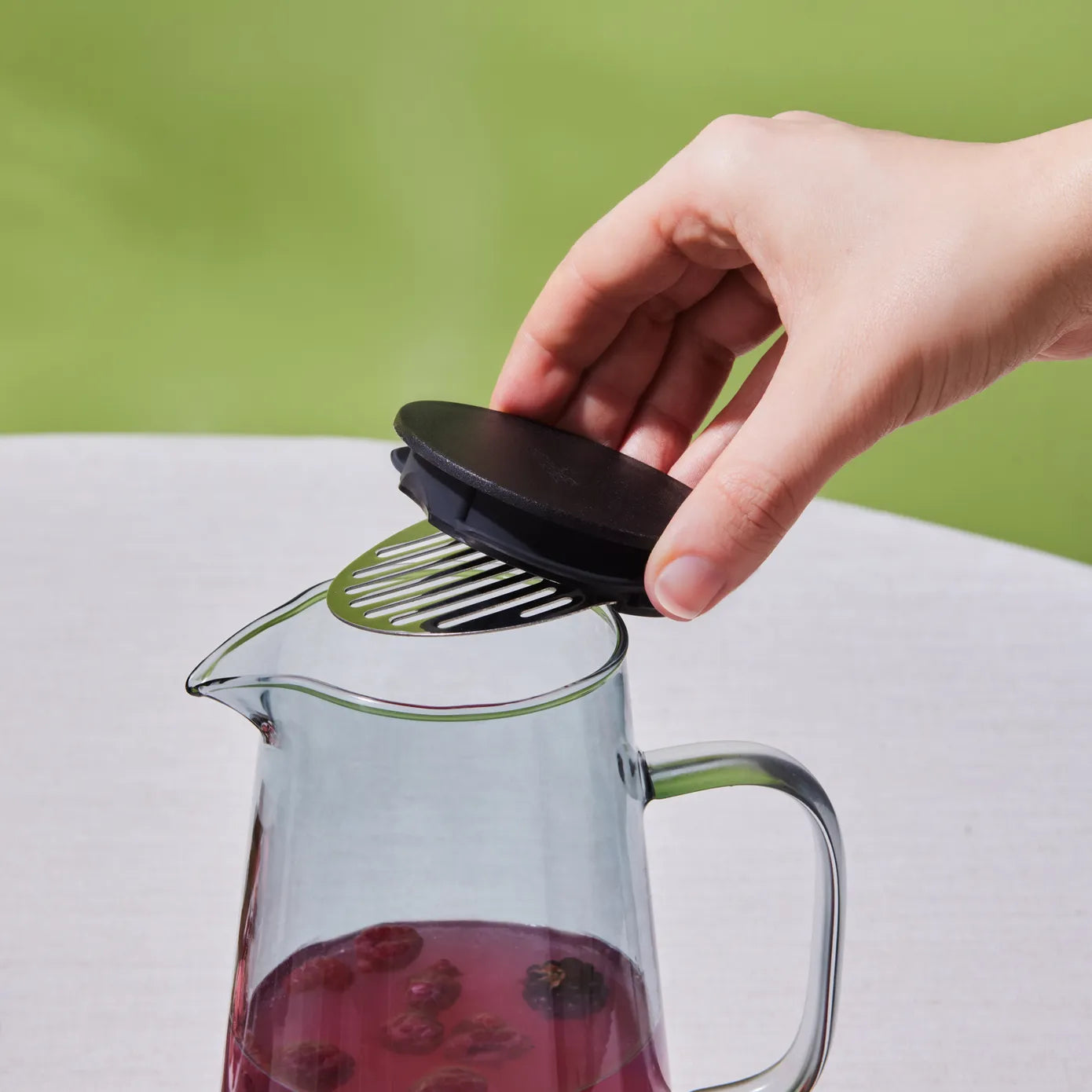 Karaca Parma 7-Piece Carafe & Glass Set, Blue – Elegant Serving