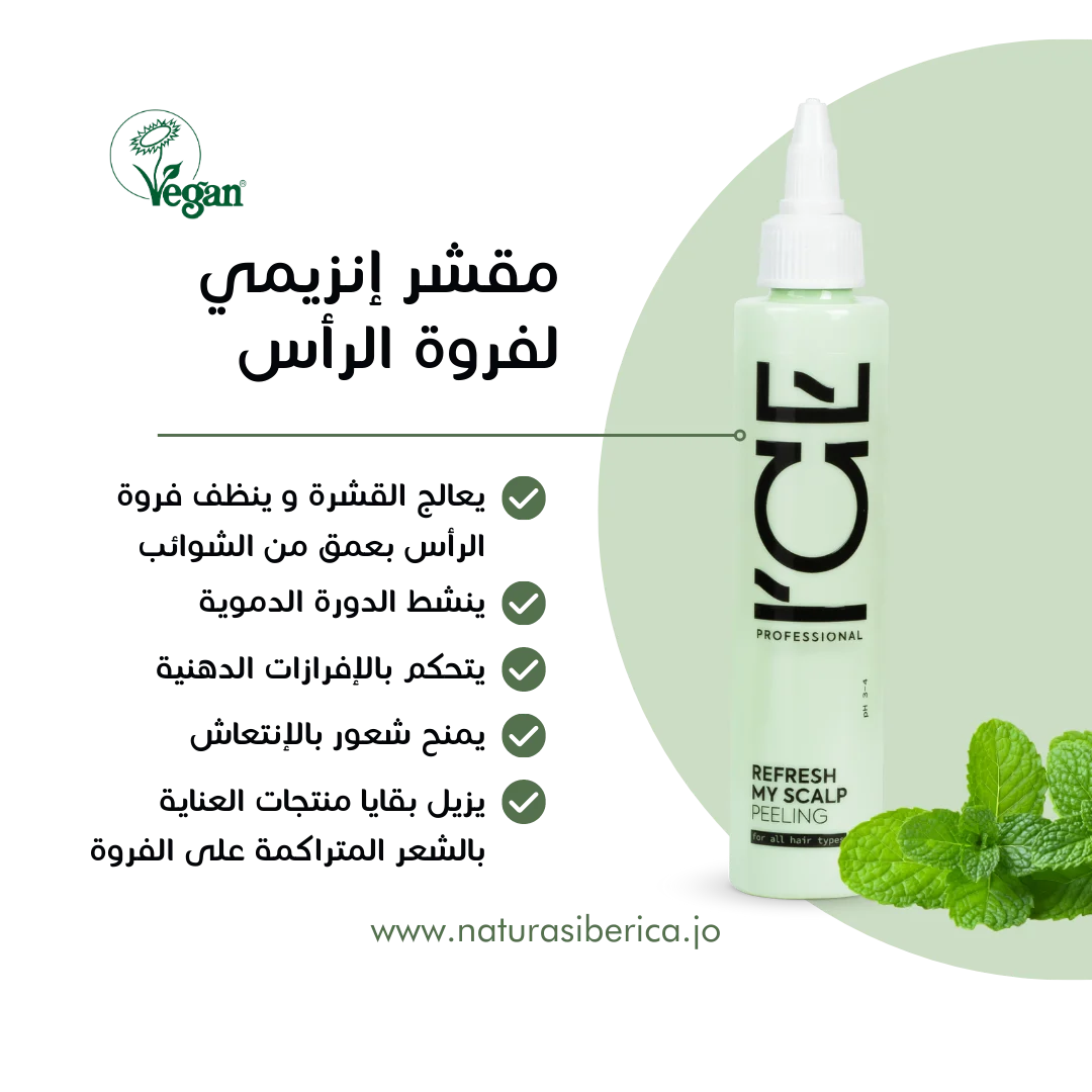 ICE Enzymatic Scalp Peeling by Natura Siberica – 100ml
