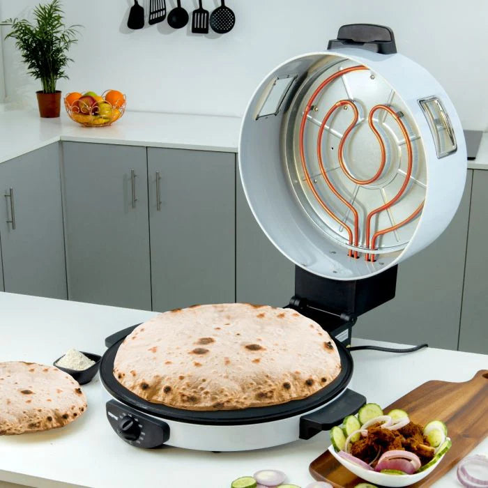 Geepas Arabic Bread Maker 40cm Adjustable Thermostat