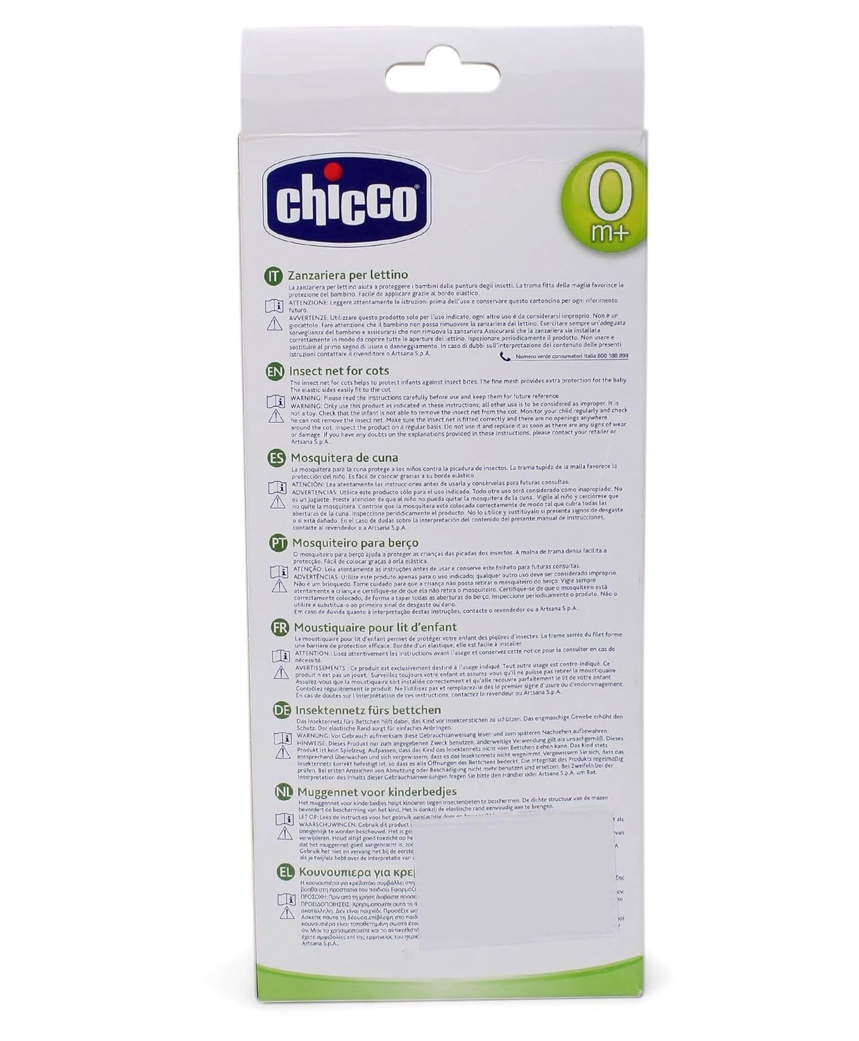 Chicco Mosquito Net for Cot Full Protection for Your Baby