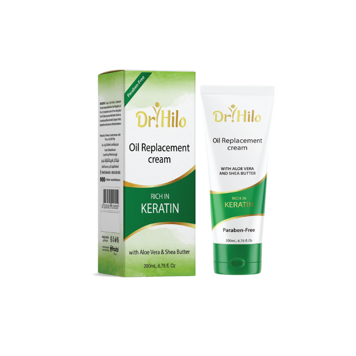 Dr. Hilo Oil Replacement Cream with Keratin & Shea Butter