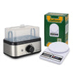 Bundle : Conti EB 64001 Electric Egg Boiler + Jadever 10kg Kitchen Scale
