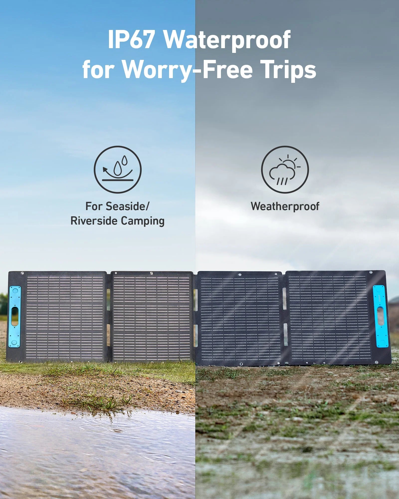 Anker 531 Solar Panel (200W) Gray