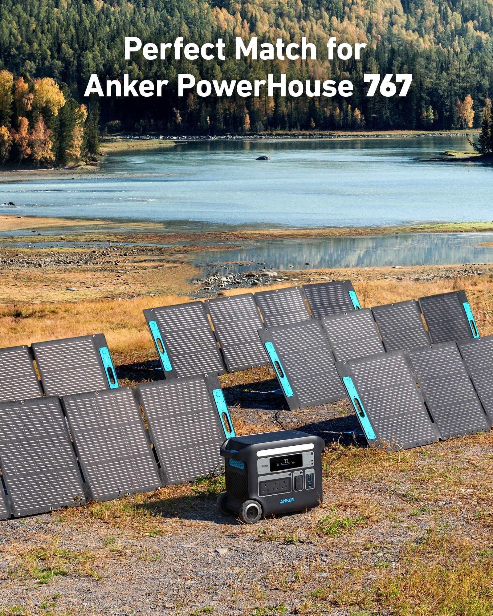 Anker 531 Solar Panel (200W) Gray