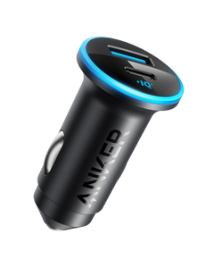 Anker 323 52.5W USB C Car Charger with 30W PowerIQ 3.0 Fast Charging