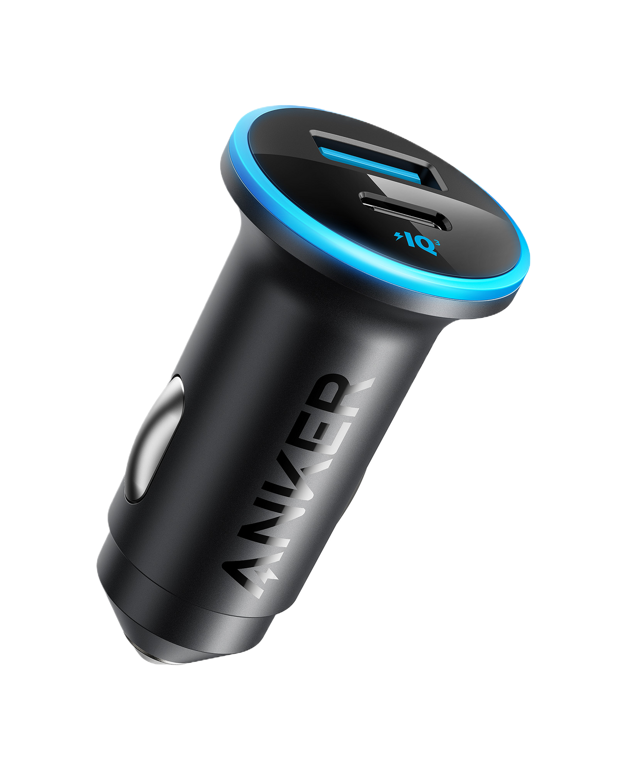Anker 323 52.5W USB C Car Charger with 30W PowerIQ 3.0 Fast Charging