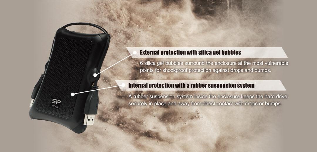 محرك الأقراص الصلبة الخارجي سيليكون باور سريع