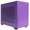 هيكل Cooler Master NR200P أرجواني SFF صغير الحجم بحجم Mini-ITX مع لوحة تهوية ووحدة معالجة رسومية ثلاثية الفتحات، لون بنفسجي Nightshade (متاح قطعة واحدة فقط)