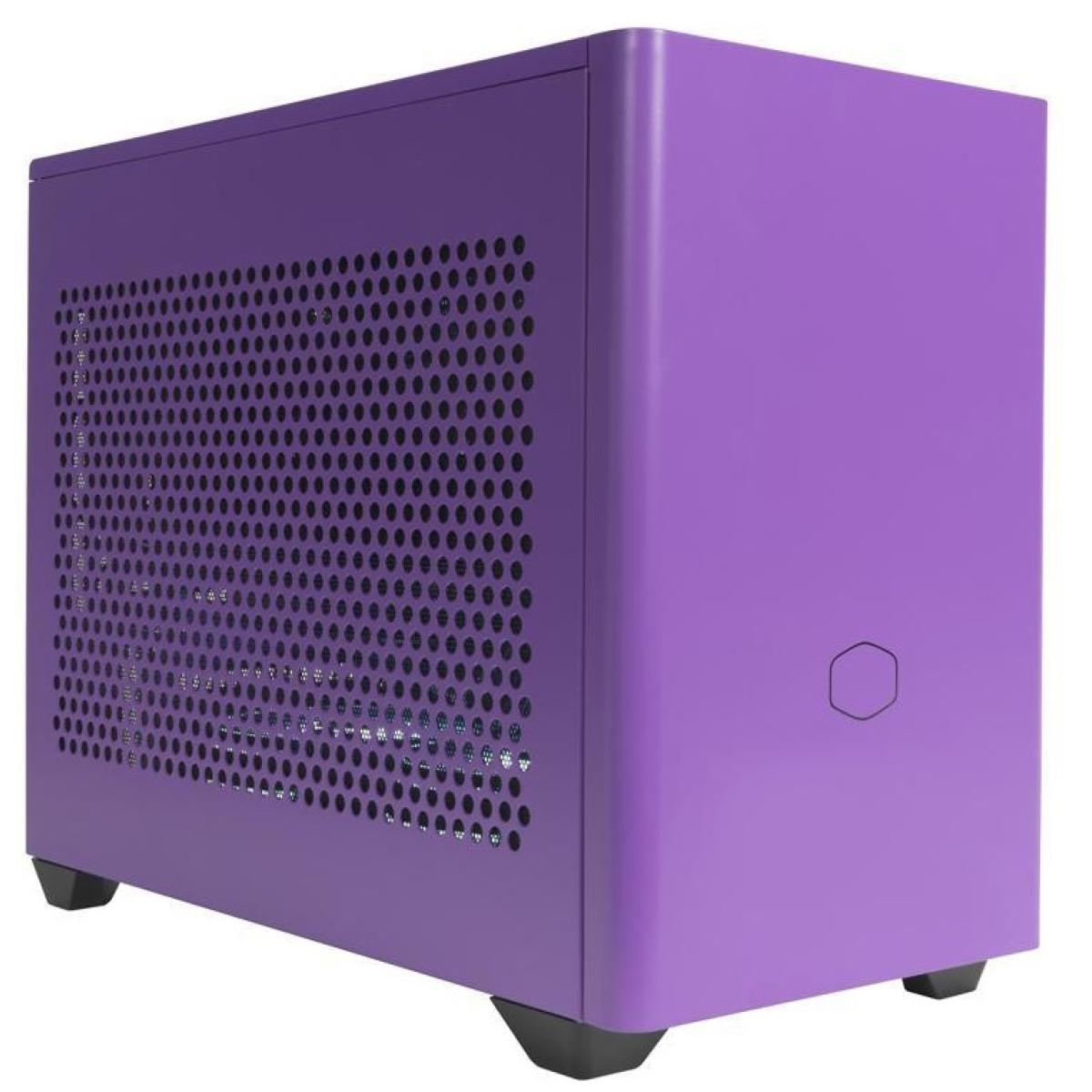 Cooler Master NR200P Purple SFF Small Form Factor Mini-ITX Case with Vented Panel, Triple-slot GPU,Nightshade Purple Color (Only 1 Left)