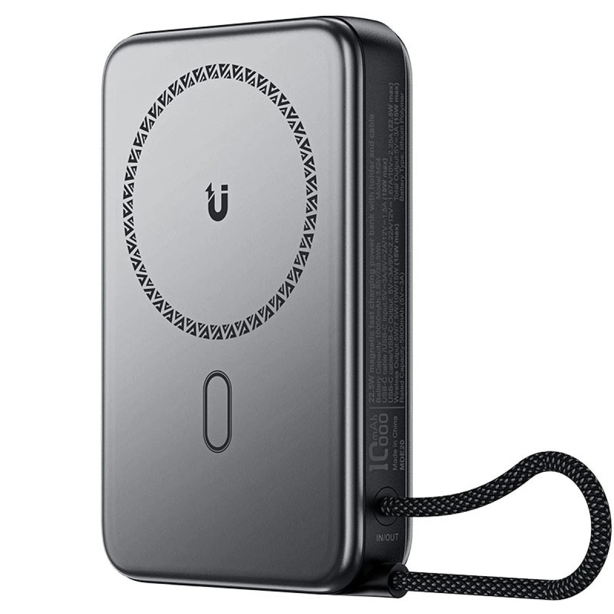 باور بانك ACEFAST 10000mAh | شحن لاسلكي مغناطيسي 22.5W