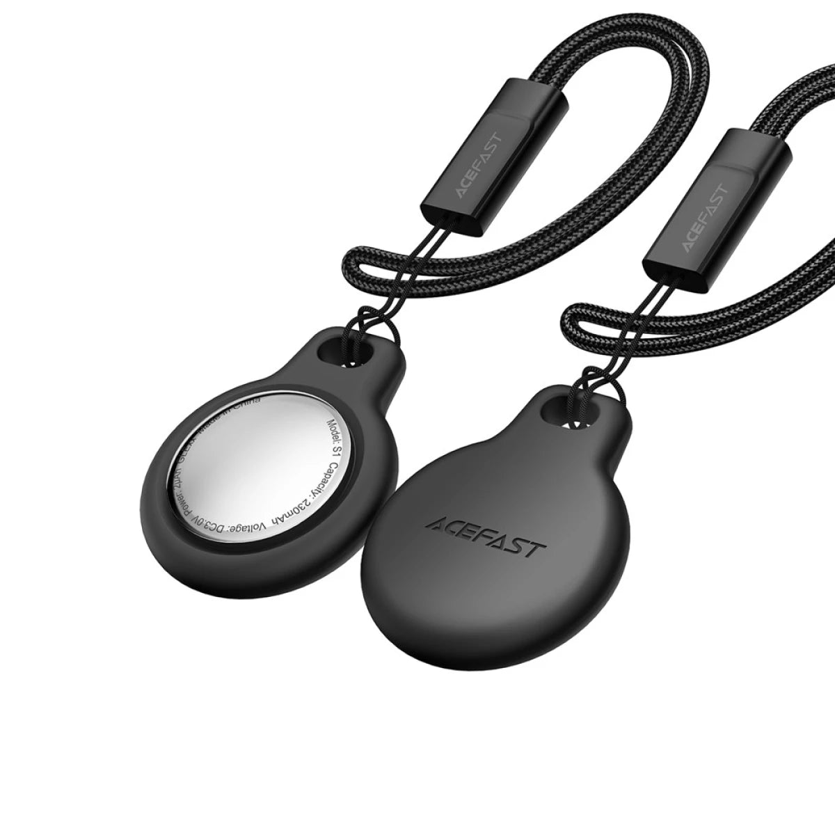 ACEFAST S1 Smart Tag GPS Tracker – Apple Find My | MFi Certified | 12-Month Battery | Anti-Loss | Keys & Bag Locator