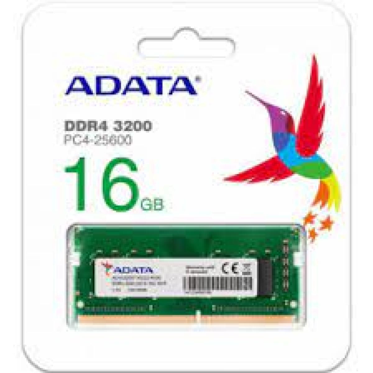 ذاكرة ADATA DDR4 SO-DIMM سعة 16 جيجابايت 3200 (22)