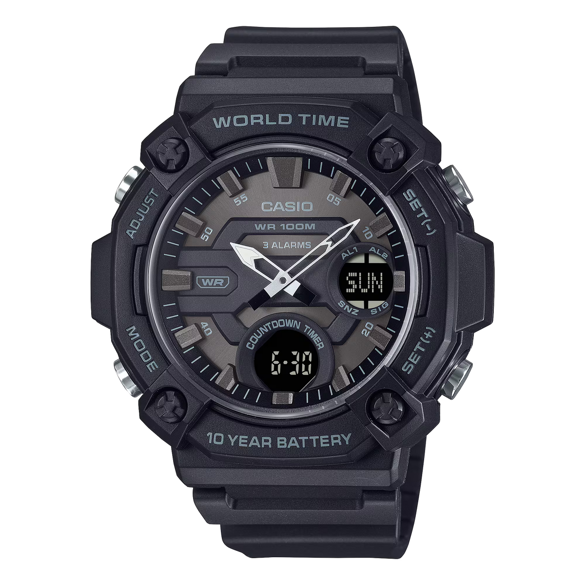 CASIO AEQ-120W-1B MEN WATCH