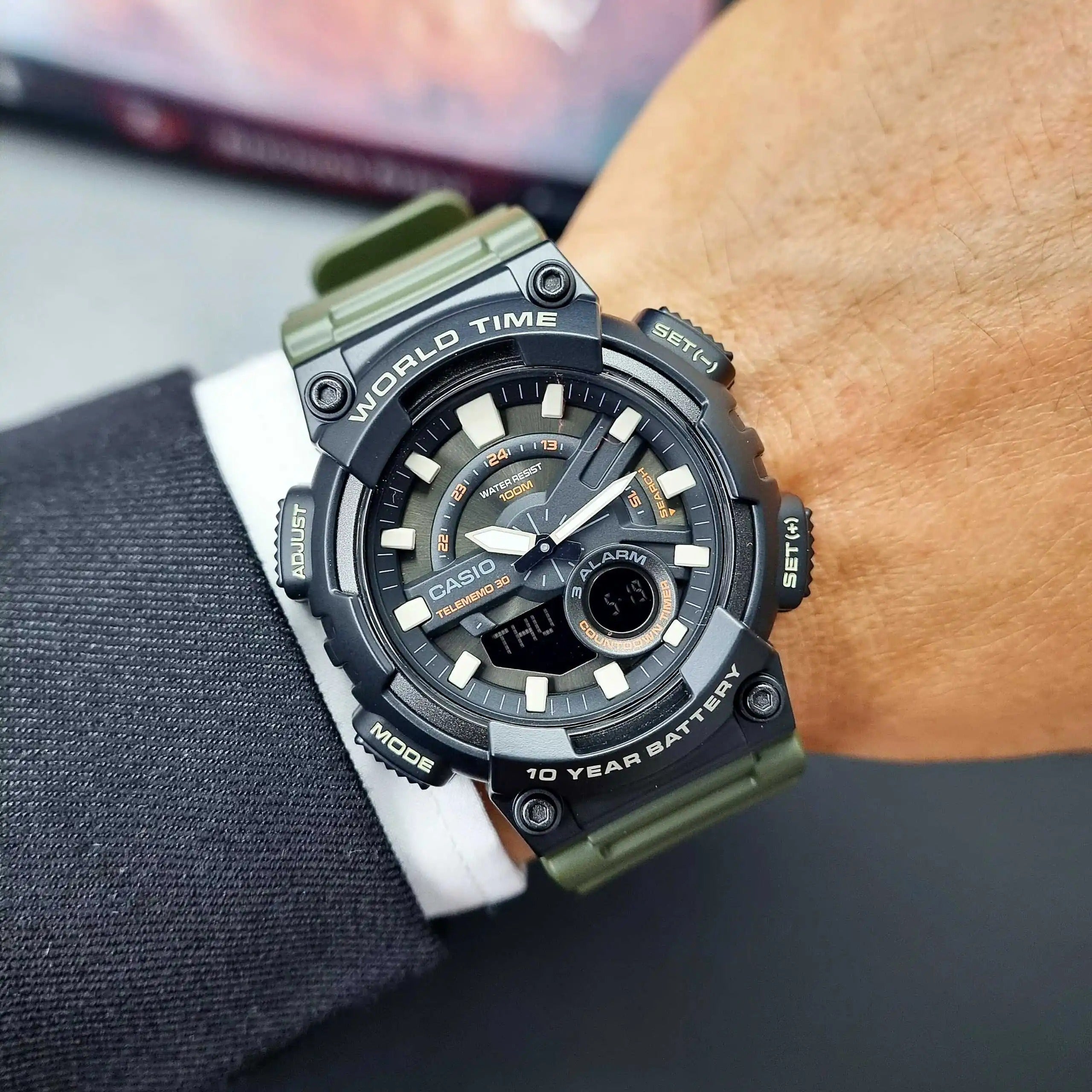 Casio Casual Watch Analog-Digital Display For Men