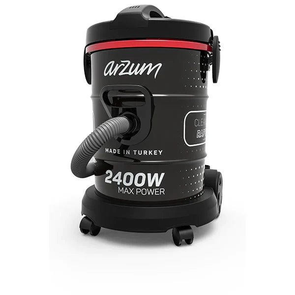 Arzum Cleaner Raptor Drum Vacuum 2400W | 21L Capacity