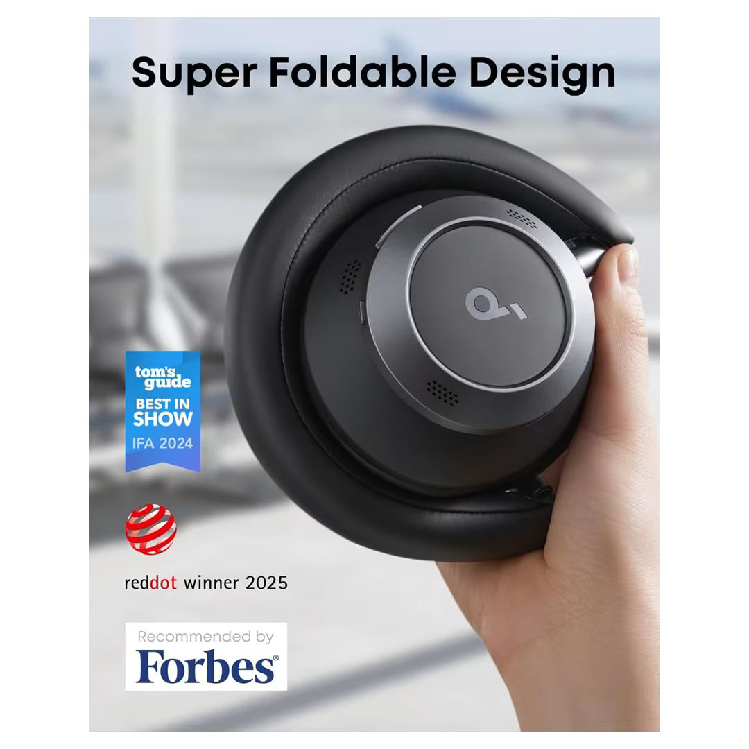 سماعات Soundcore Space One Pro لاسلكية مع إلغاء الضوضاء