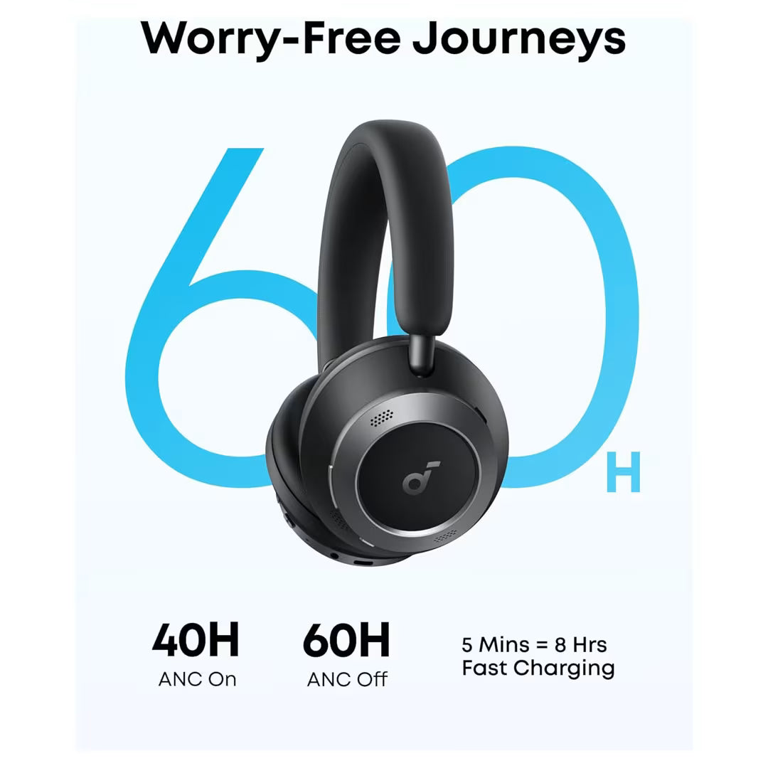 سماعات Soundcore Space One Pro لاسلكية مع إلغاء الضوضاء