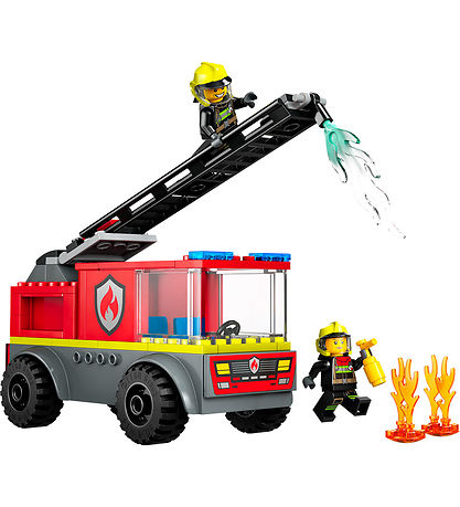 LEGO سيتي شاحنة إطفاء بسلم 60463 – 82 قطعة