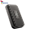 وحدة تخزين SSD خارجية ADATA RGB SE770G بسعة 512 جيجابايت ومنفذ USB3.2 Type-C لنقل البيانات بسرعة للألعاب والأغراض الشخصية (ASE770G-512GU32G2-CBK)
