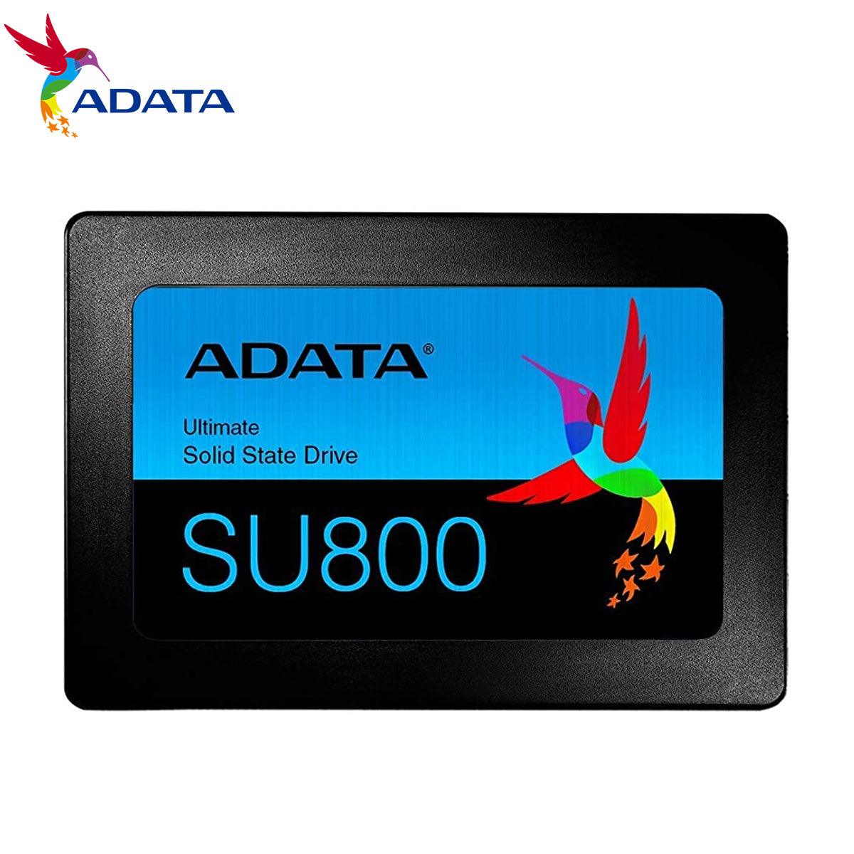 صندوق ADATA SU800SS بسعة 256 جيجابايت باللون الأسود
