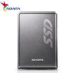 محرك أقراص الحالة الصلبة الخارجي ADATA SV620H 256GB TITANIUM COLOR BOX