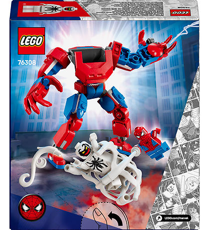 LEGO مارفل - سبايدر مان ميك ضد أنتي-فينوم 76308
