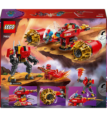 LEGO نينجاغو ميك كاي ستورم رايدر 71830 – 333 قطعة