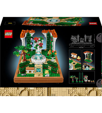 LEGO® Fountain Garden 10359 - حديقة نافورة 1302 قطعة