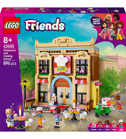 LEGO Friends – Restaurant & Cooking School 42655 – 896 pcs