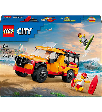LEGO سيتي – شاحنة إنقاذ Lifeguard 60453 – 214 قطعة