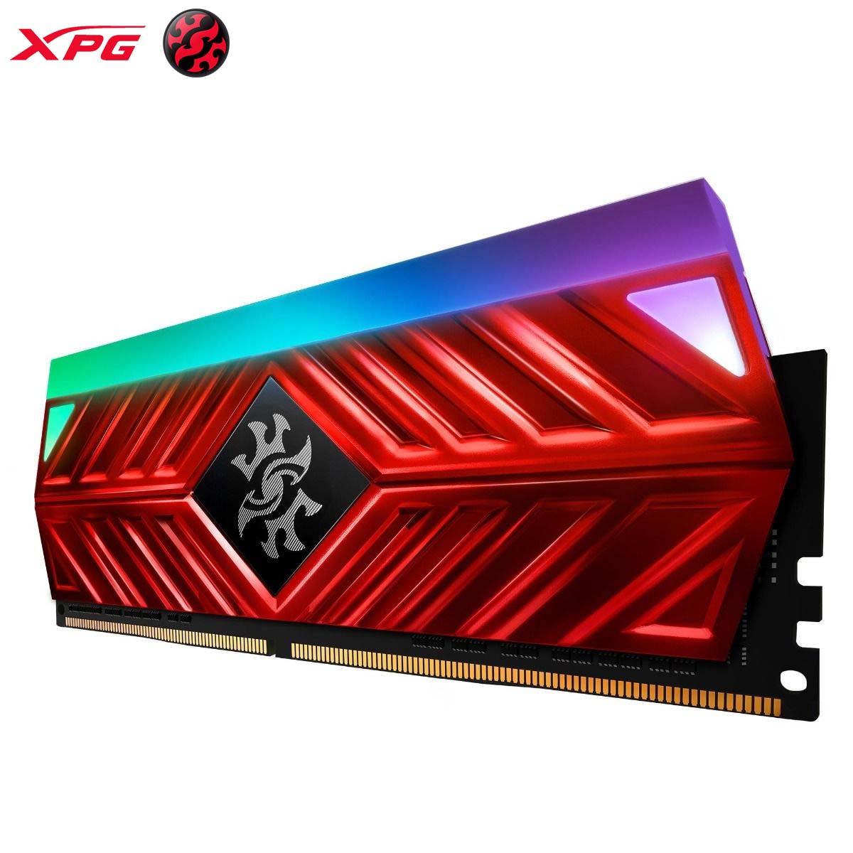 مجموعة ذاكرة XPG SPECTRIX D41 DDR4 SDRAM سعة 32 جيجابايت (2 × 16 جيجابايت)