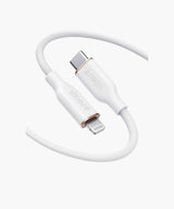 Anker PowerLine III Flow USB-C with Lightning Connector 3ft - White