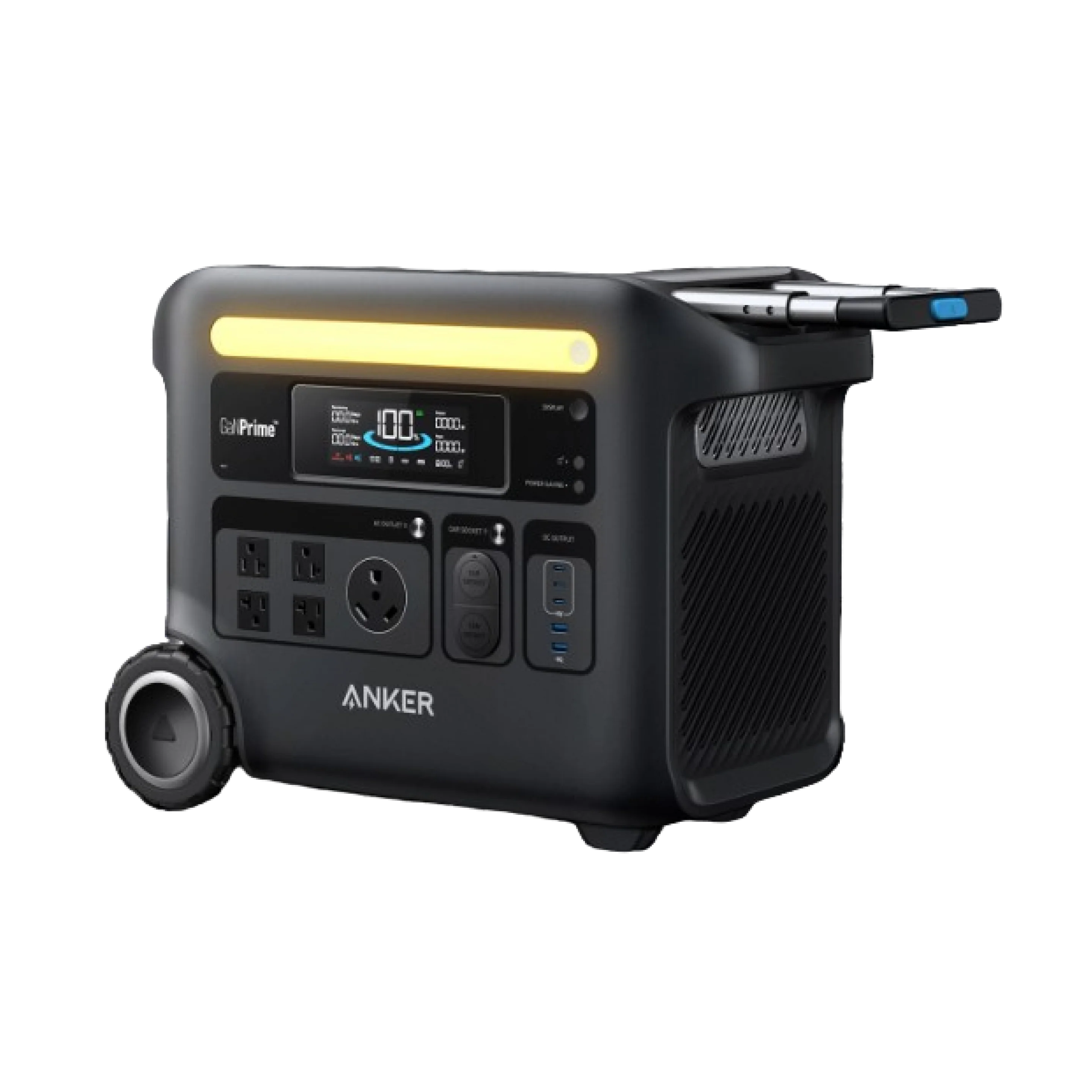 Anker SOLIX F2600 2400W Portable Power Station with LiFePO4 - Black