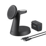 Anker MagGo 3-in-1 Wireless Charging Station – 15W Dock