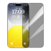 شاشة حماية من الزجاج المقوى للخصوصية من Baseus Sapphire لجهاز iP 15 Pro Max