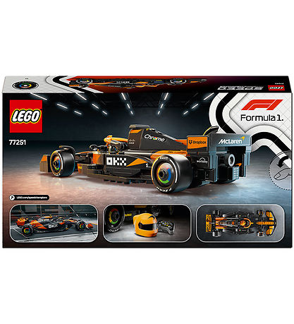 LEGO Speed Champions سيارة McLaren F1 MCL38 – 269 قطعة