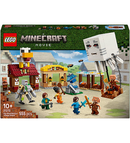 LEGO Minecraft هجوم على القرية 21273 – 555 قطعة