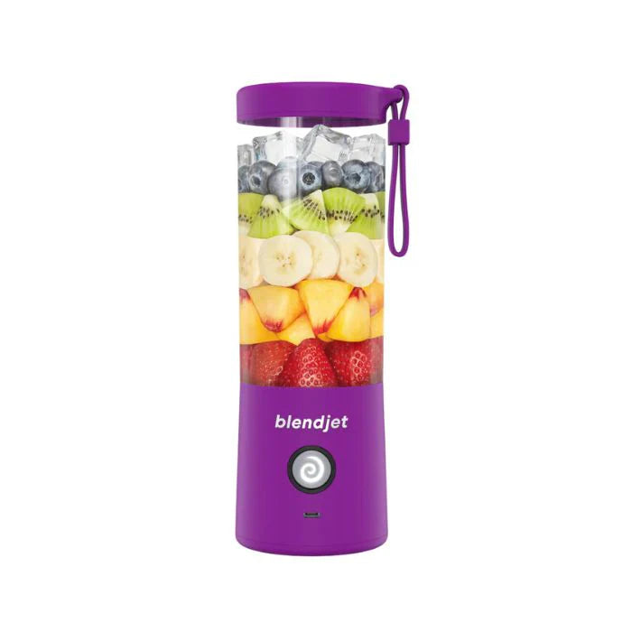 BlendJet 2 Portable Blender 16oz – BPA Free, USB-C, Pulse Mode | Purple