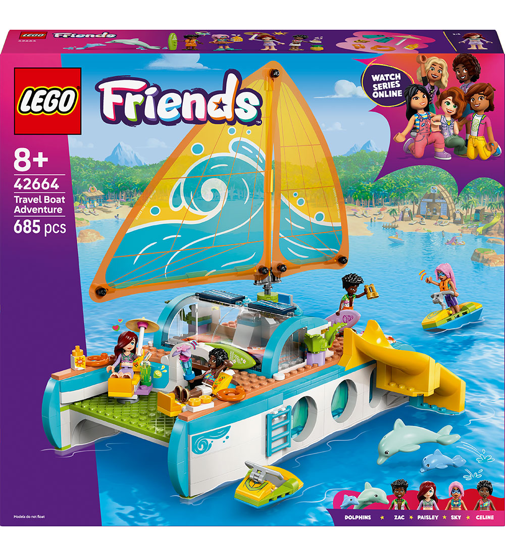 LEGO® Friends - Travel Boat Adventure 42664
