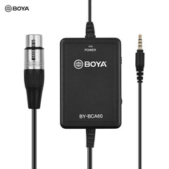 كابل BOYA BY-BCA60 طويل 6م XLR إلى 3.5 ملم TRRS