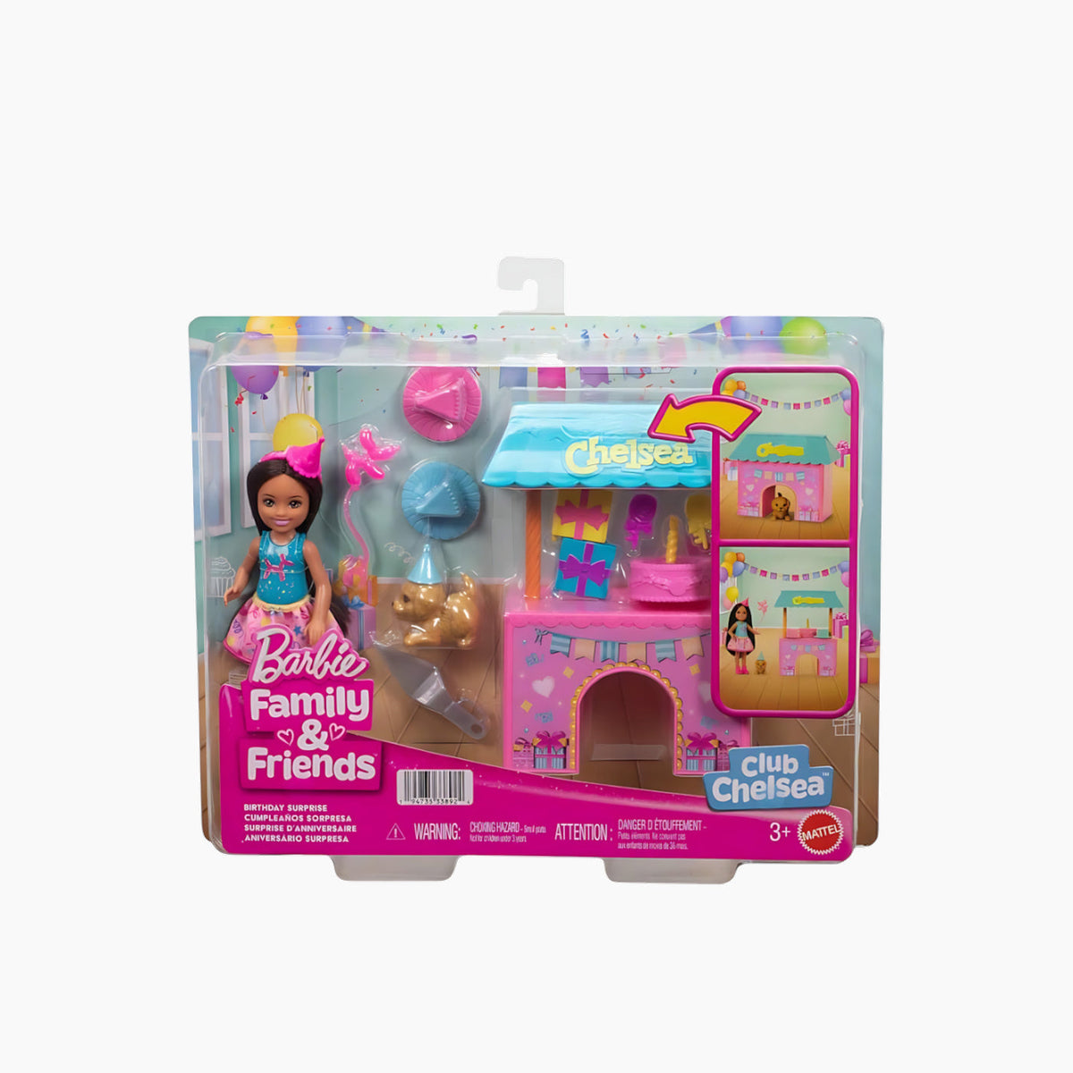 Barbie Club Chelsea and Birthday Party Playset