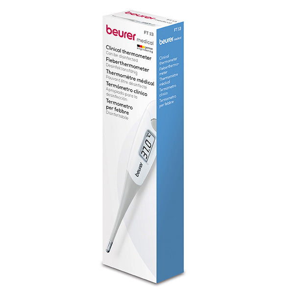 Beurer FT 13 Digital Thermometer with Flexible Tip & Fever