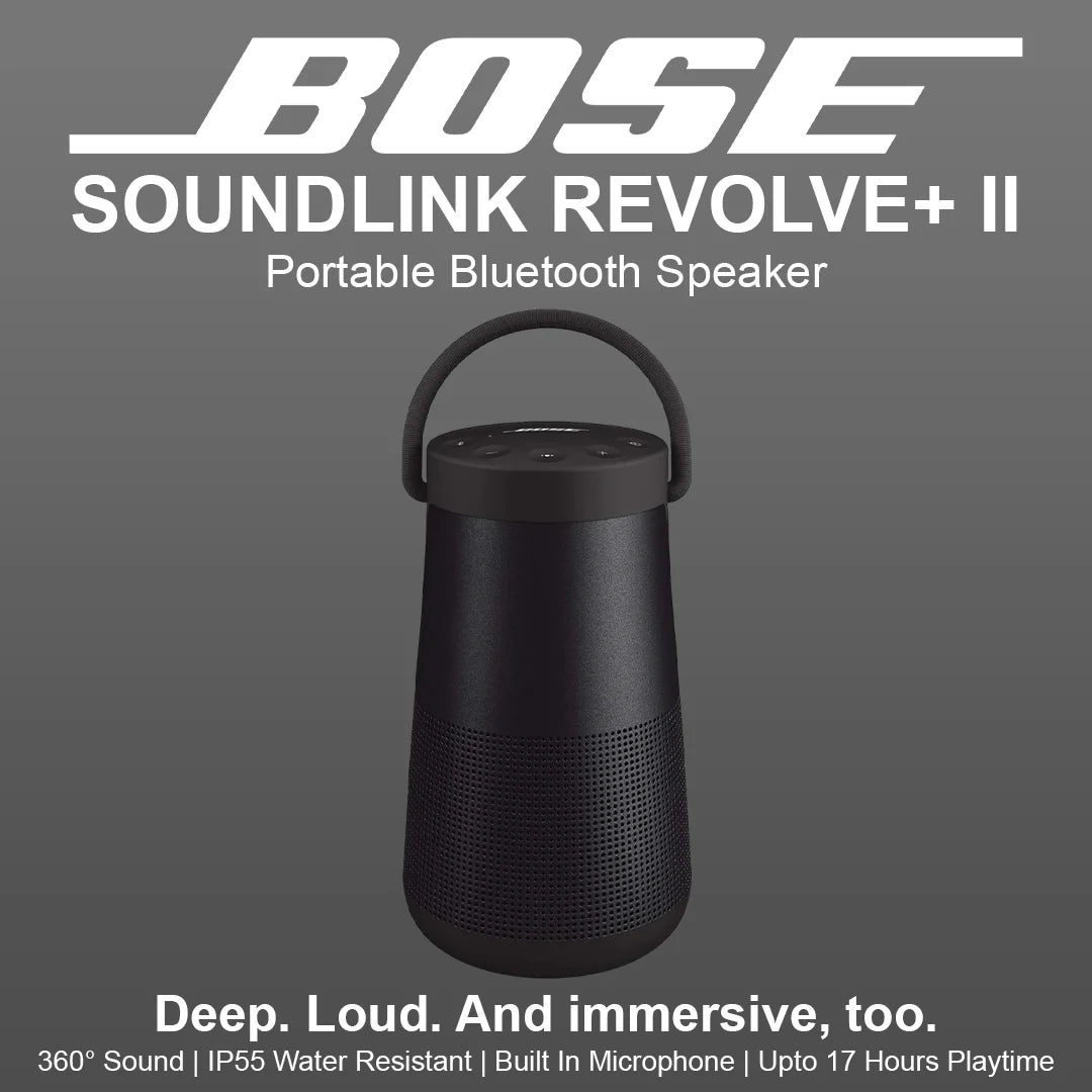 Bose SoundLink Revolve+ II Bluetooth Speaker - Portable Wireless Speaker