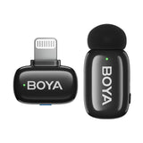 BOYA Mini-16 Ultra-Compact 2.4GHz Wireless Microphone Lightning