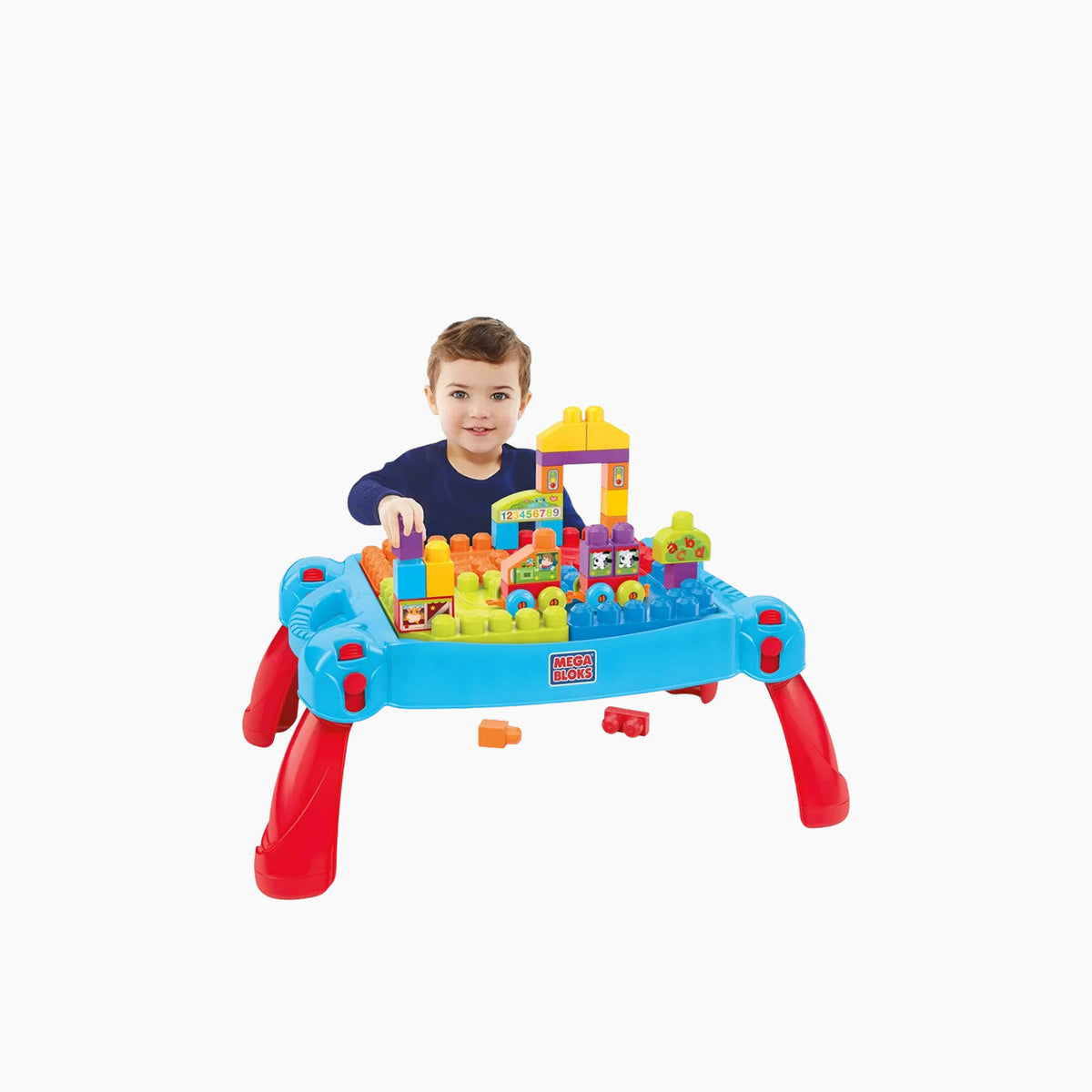 Mega Bloks Build 'n Learn Table