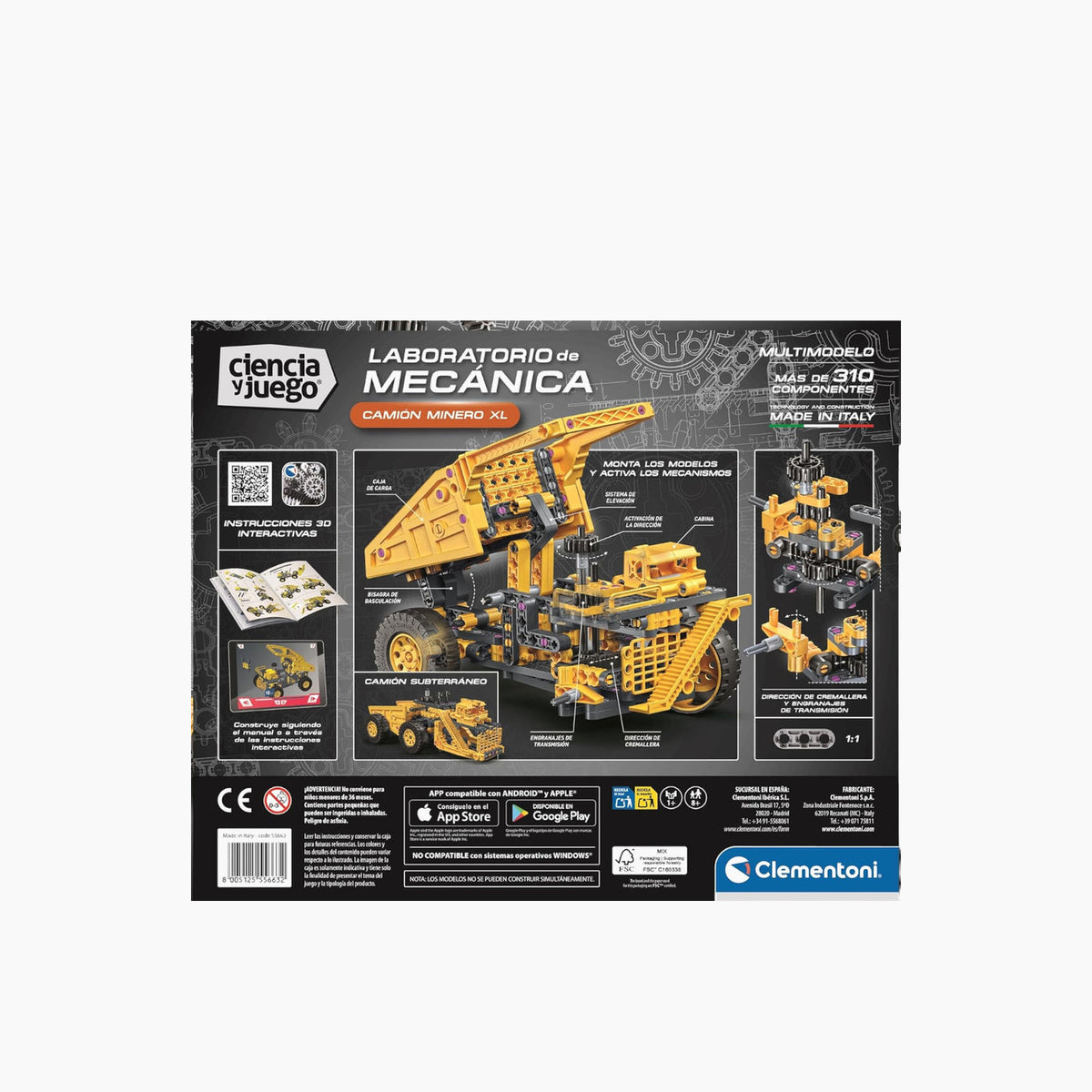 Clementoni Camion Da Miniera (uk+us)