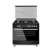 CONTI Gas Cooker 90CM – 5 Burners with Cast Iron Grates